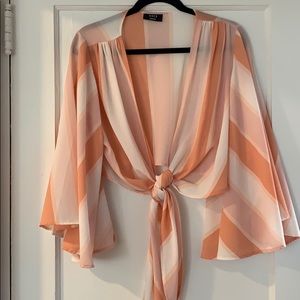 Tie Front Blouse